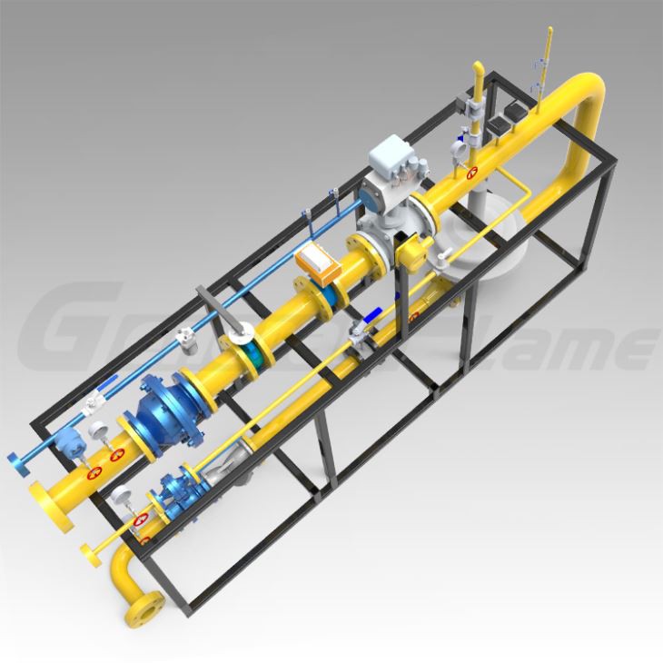 Coke Oven Gas Valve Train