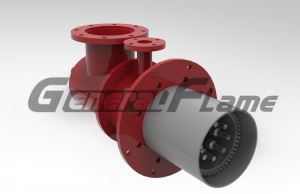 Bruciatore di caldaia a biomassa